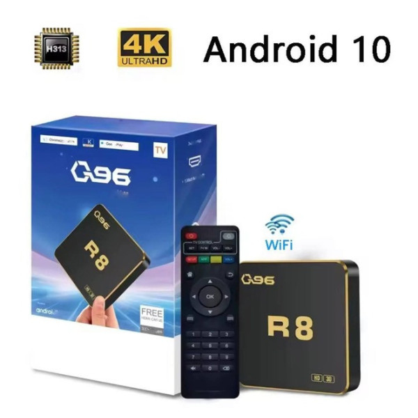 Смарт ТВ устройство X98H PRO 4/64 ГБ, Android 12, WiFi 6, 4K HDR, HDMI и Bluetooth