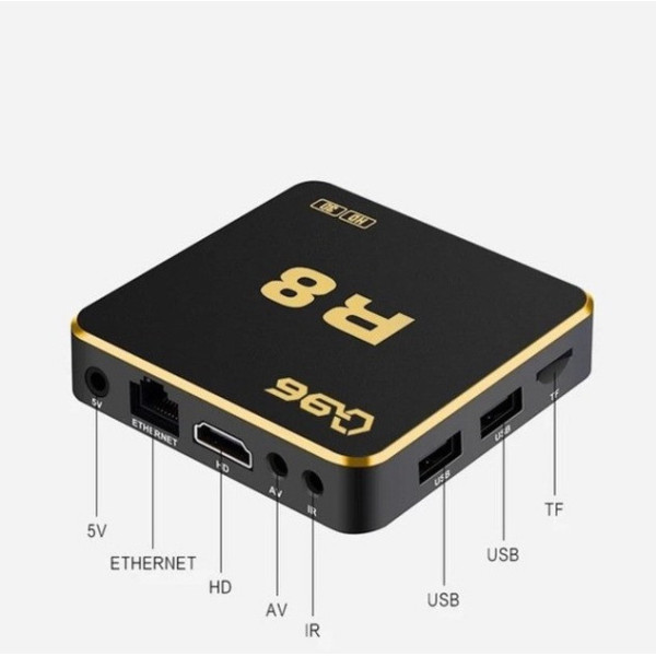 Смарт ТВ устройство X98H PRO 4/64 ГБ, Android 12, WiFi 6, 4K HDR, HDMI и Bluetooth