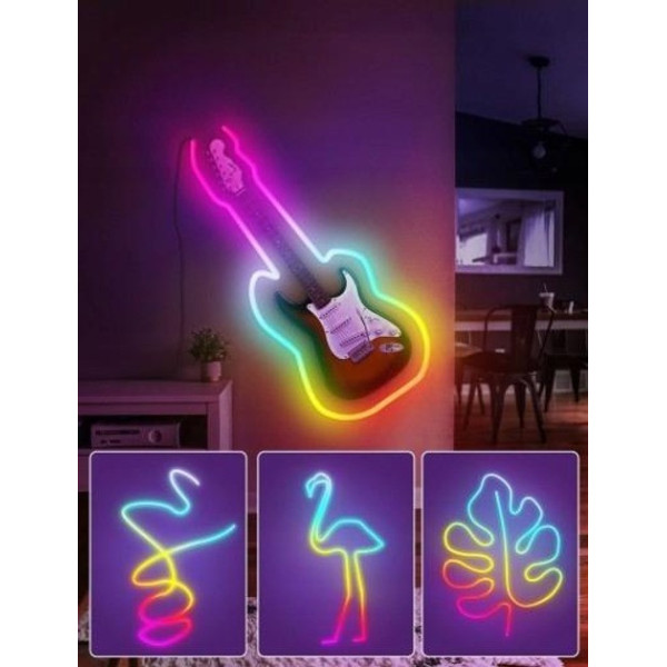 Светодиодная лента 5 м USB RGB-IC, Wi-Fi и Bluetooth управление через приложение AND 5250