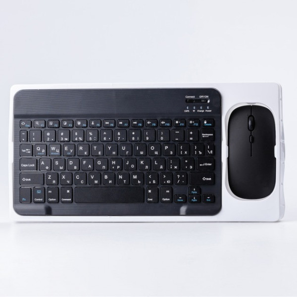Клавиатура и мышь с Bluetooth AND 5370, перезаряжаемая, эргономичная