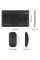 Клавиатура и мышь с Bluetooth AND 5370, перезаряжаемая, эргономичная