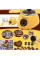 Прибор для фондю Chocolate Fondue Set из нержавеющей стали, с формами и дополнительными аксессуарами
