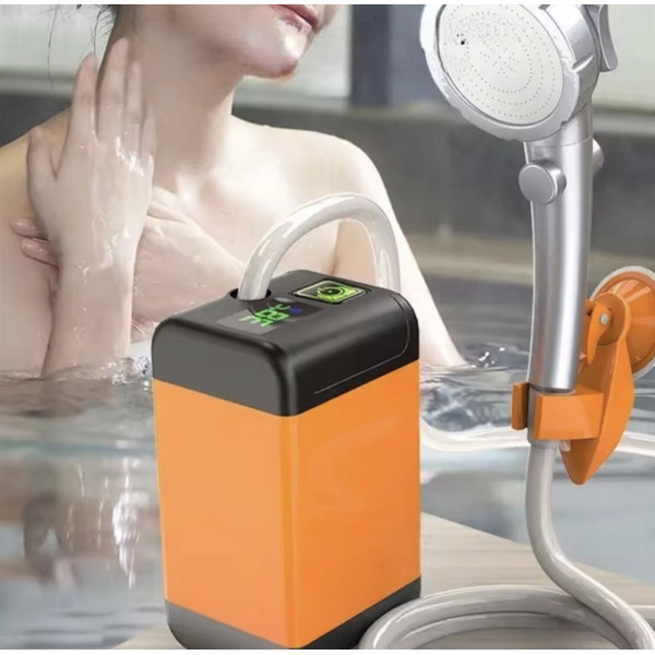 Душ переносной SHOWER-7200T аккумуляторный с дисплеем и контролем температуры