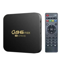 TV приставка Q96 MAX 4K Wi-Fi Android 10 память 1 ГБ RAM 8 ГБ ROM