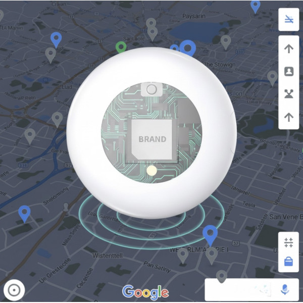 GPS-трекер TX02 с прослушиванием, SOS-кнопкой и геозоной, компактный локатор для детей, пожилых людей
