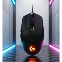 Мышь проводная игровая G102 Lightsync Black для ПК