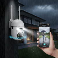 Уличная WiFi PTZ IP-камера A1 2Мп с поворотной головкой, ночным видением, App управлением