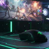 Компьютерная мишь DeathAdder Essential USB Black Игровая проводная