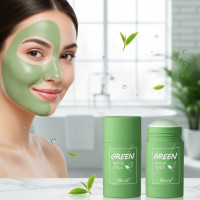 Очищающая маска стик для лица от черных точек и акне Green mask stick