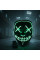 Маска неоновая Purge Mask Судная ночь ABC от батареек
