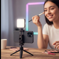 Светодиодная лампа RGB для студийных фото и видеосъемок AY-83 для фоновой подсветки