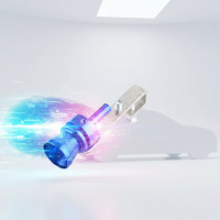 Автомобильный  турбо звуковой свисток на выхлопную трубу AIR TURBO SOUND