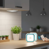 LED-светильники с пультом и таймером LED light with Remote Control Set (3 светильника)