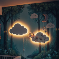 Детский ночник Cloud Lights AND HA-43 с мягким светом Белый