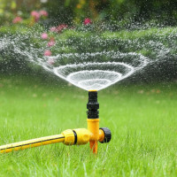 Спринклерный распылитель Lawn Sprinkler 360° для газона и огорода, дождеватель и система полива