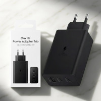 Сетевое зарядное устройство 65W, Зарядное устройство 65W Trio 2xUSB-C