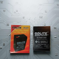 Аккумулятор GDLITE GD-640 с ёмкостью 4000 mAh для торговых весов, радиоприемников и фонарей