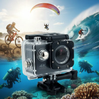 Спортивная экшн-камера DVR SPORT S3R Wi Fi с пультом Водонепроницаемая