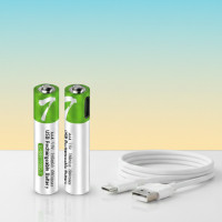 Батарейки AAA Smartools USB Type-C 1.5V 750mWh комплект 2 штуки