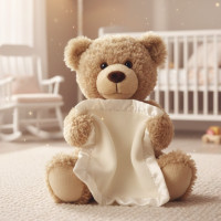 Детская Интерактивная игрушка Мишка Peekaboo Bear для малыша Brown