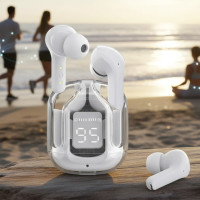 Беспроводные наушники Air31 XT16 Bluetooth 5.0 с ENC шумоподавлением, LED-дисплеем, 20 часов работы