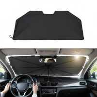 Солнцезащитная шторка зонт на лобовое стекло в авто Car Umbrellas Автомобильный козырек для защиты от солнца