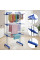 Складная сушилка для белья Сушилка для вещей 529  GARMENT RACK WITH WHEELS