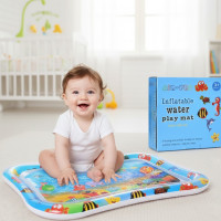 Надувной детский водяной коврик с рыбками AIR PRO inflatable water play mat
