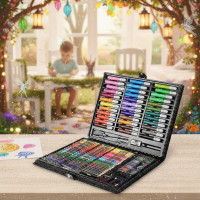 Набор для рисования и творчества Art Set 150 предметов в кейсе, для детей и подростков