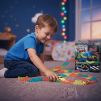 Гоночная трасса Гоночный светящийся трек Magic Tracks  на 220 деталей
