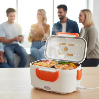 Ланч Бокс Electric lunch heater box с подогревом от прикуривателя 12v Автомобильный электрический