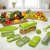 Овощерезка Nicer Dicer Plus Салатовый ручная