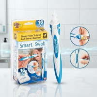 Силиконовый прибор для чистки ушей Swab, ухочистка с одноразовыми наконечниками