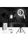 Кольцевая светодиодная LED лампа Home 26см со штативом