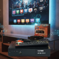 Приставка ,Цифровой тюнер TS/S2 9902 DVB T2 12 V TV