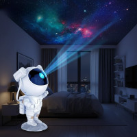 Детский лазерный ночник проектор Космонавтзвездного неба Sky Star Astronaut Lamp с пультом ДУ