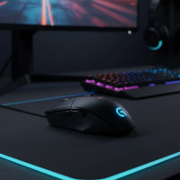 Проводная игровая компьютерная мышь G302 Daedalus Prime с подсветкой Черная