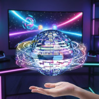 Летающий магичнеский светящийся шар спиннер FlyNova PRO