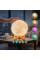 Ночник 3D Луна Светильник 5 режимов 5 цветов 3D Moon Touch USB аккумуляторная