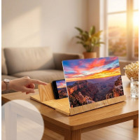 Увеличительное стекло 3d для телефона Enlarged Screen Magnif подставка-увеличитель экрана телефона