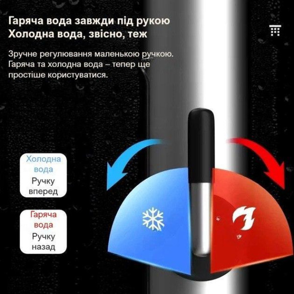 Электрический смеситель водонагреватель 3000 Вт с цифровым дисплеем поворот 360 градусов