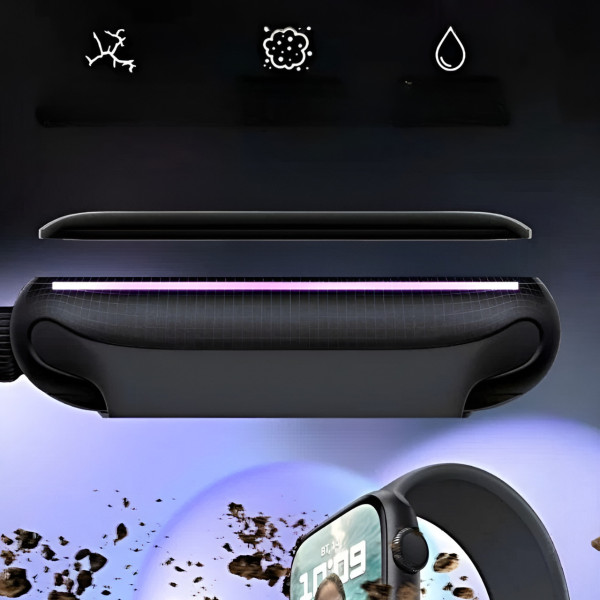 Умные часы Watch X8 MX фитнес часы с шагомером спортивные черный
