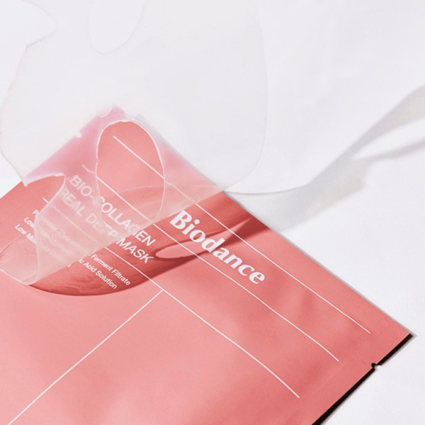 Маска для лица Biodance Bio-Collagen Real Deep Mask 4 шт гидрогелевая с коллагеном