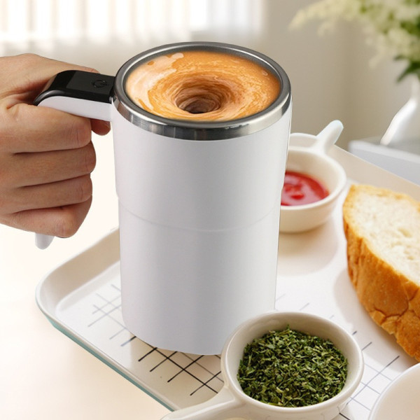 Кружка мешалка JB-01 Self Stirring Mug 380 мл с LCD дисплеем и подогревом