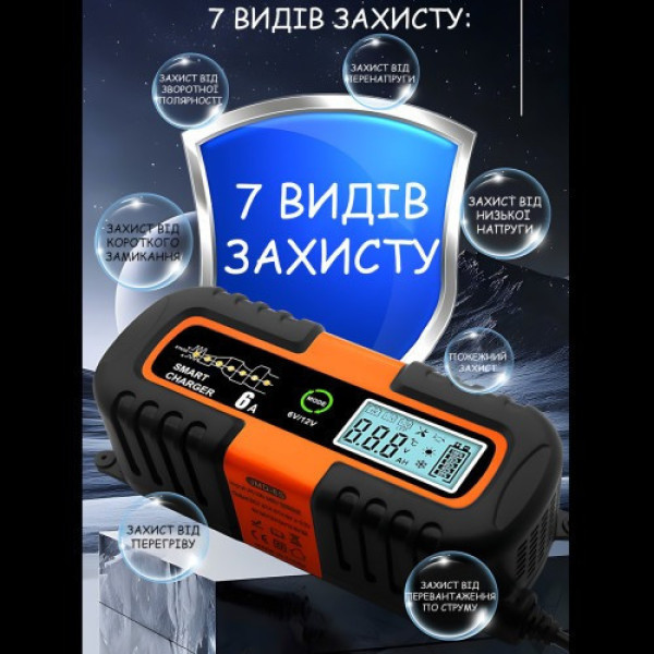 Зарядка для аккумулятора Expert ЗУ-400 2287 12V автомобильный зарядный прибор