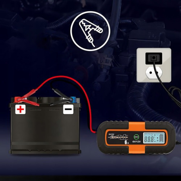 Зарядка для аккумулятора Expert ЗУ-400 2287 12V автомобильный зарядный прибор