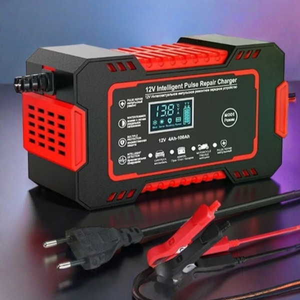 Зарядка для авто аккумулятора 12V 5Ah универсальное устройство питания
