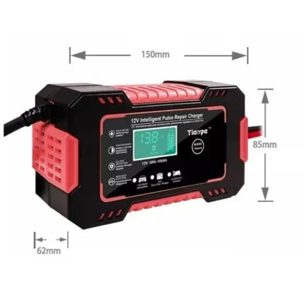 Зарядка для авто аккумулятора 12V 5Ah универсальное устройство питания