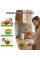 Салатник AND1662 Salad Pad 300 мл портативный контейнер с отделением для соуса