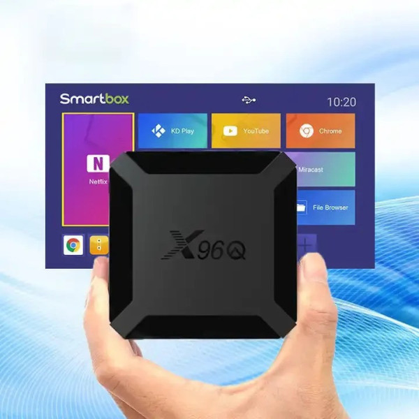 ТВ приставка X96 Max Android TV Box 4K Ultra HD Wi-Fi устройство для телевизора